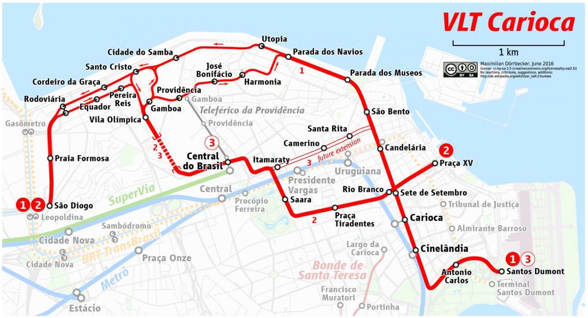 Mappa di VLT Rio de Janeiro