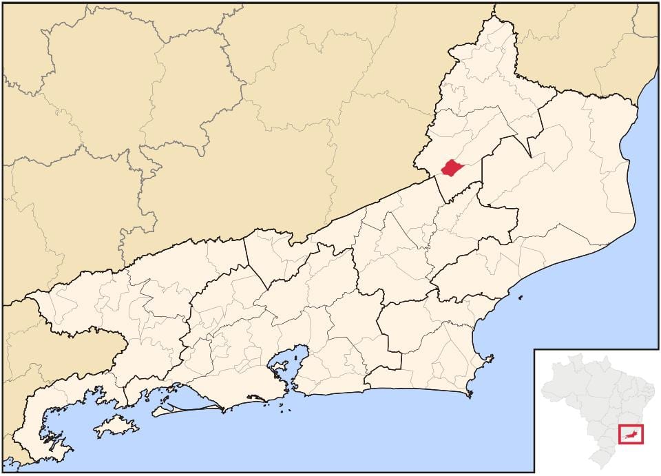 Mappa di Aperibé