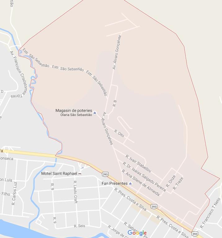 Mappa di Barrio de Fátima