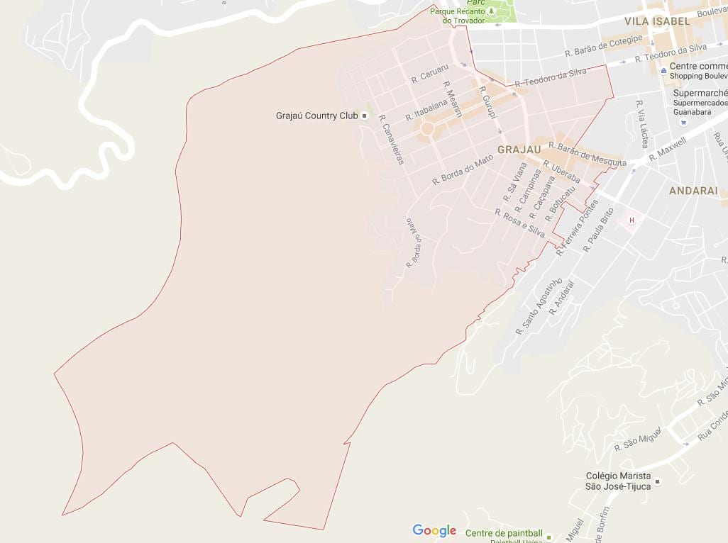 Mappa di Grajaú