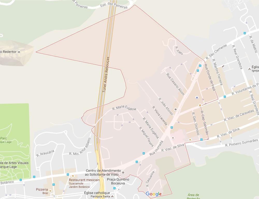 Mappa di Humaitá
