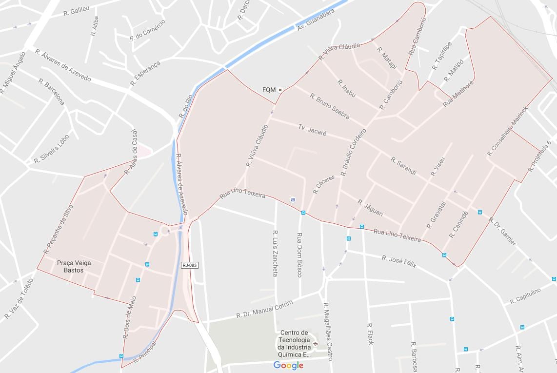 Mappa di Jacaré
