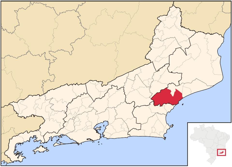 Mappa di Macaé