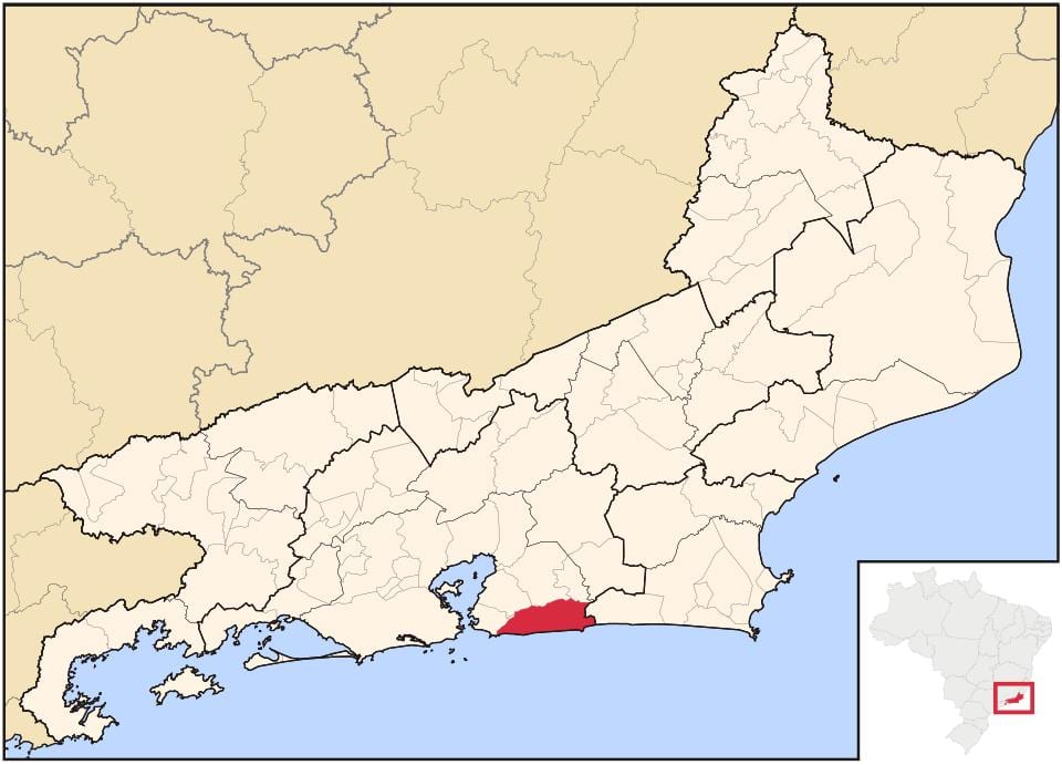 Mappa di Maricá