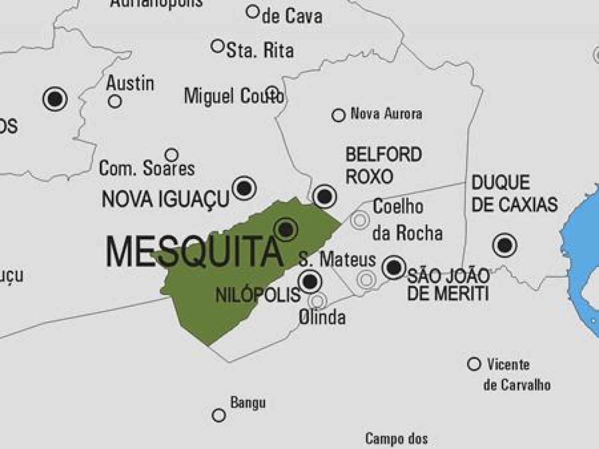 Mappa di Mesquita comune