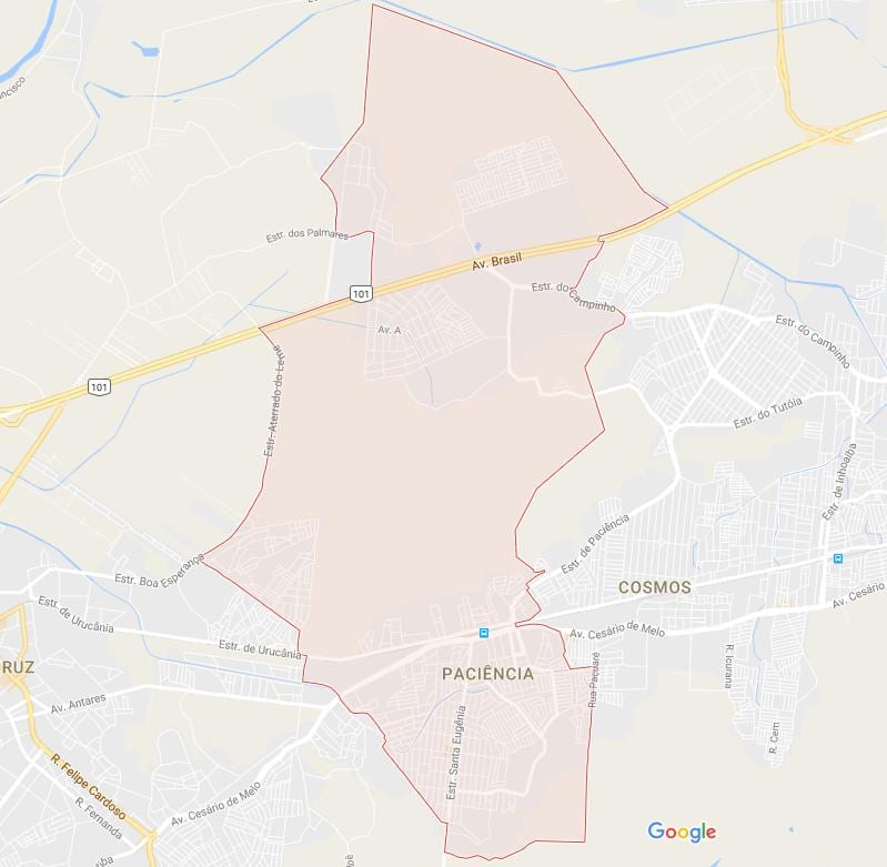 Mappa di Paciência