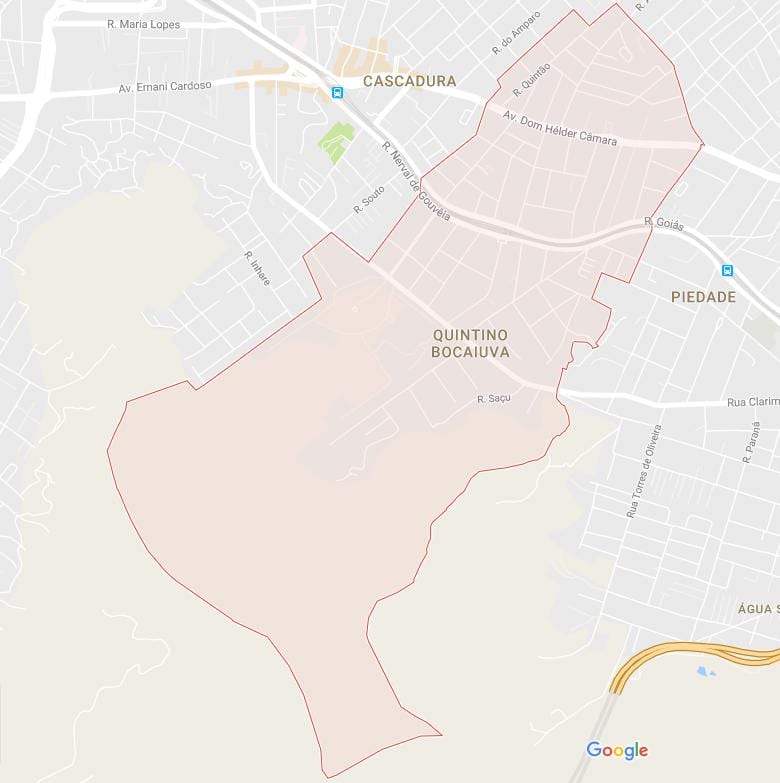 Mappa di Quintino Bocaiúva