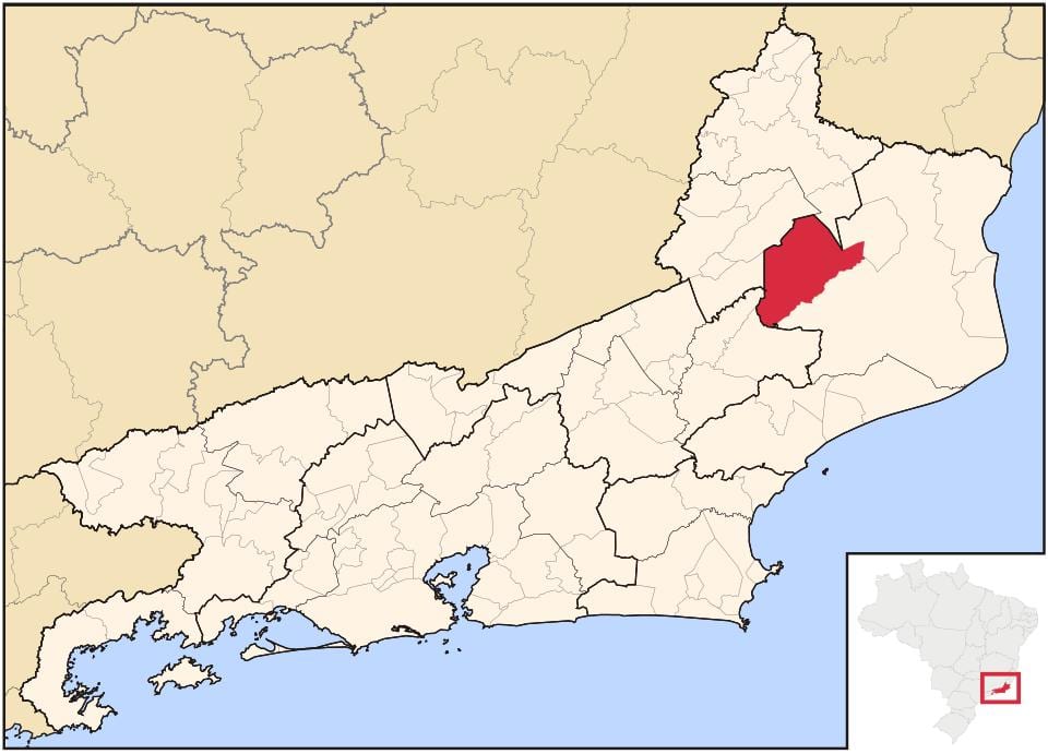 Mappa di São Fidélis