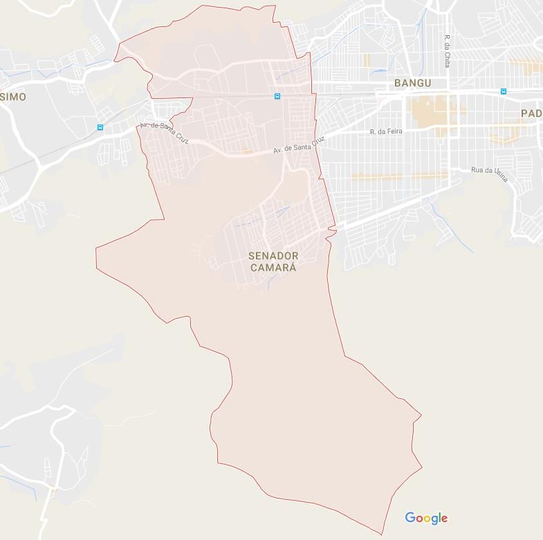 Mappa di Senador Camará