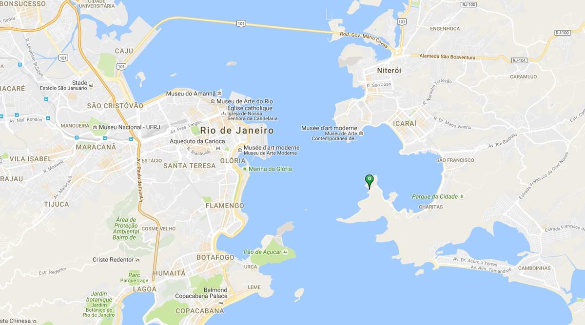 Mappa di spiaggia Adão