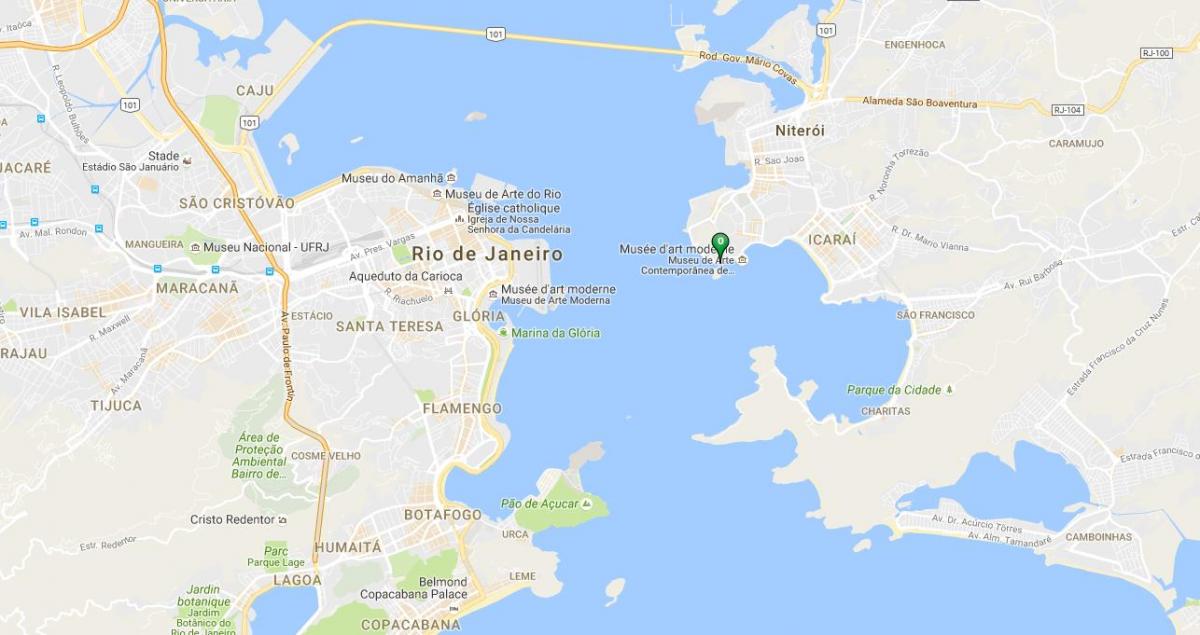 Mappa della spiaggia di Boa Viagem