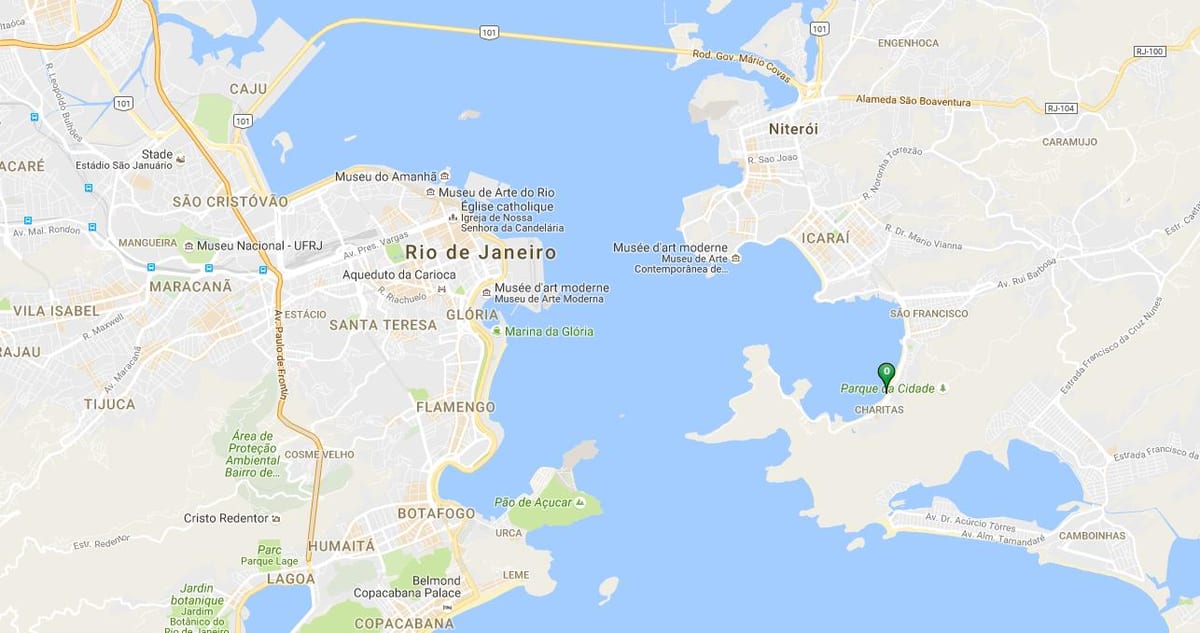 Mappa di spiaggia Preventório