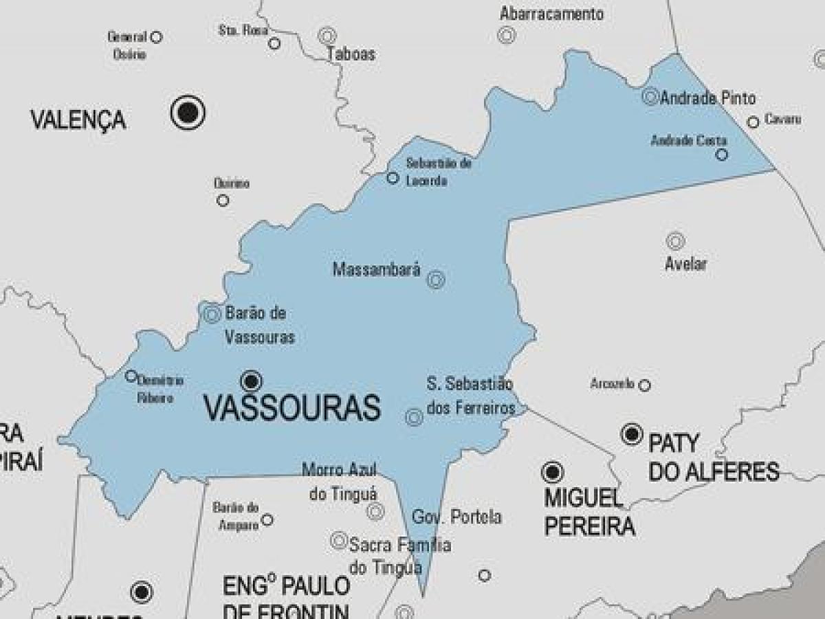 Mappa di Varre-Sai comune