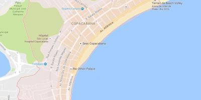 Mappa di Copacabana
