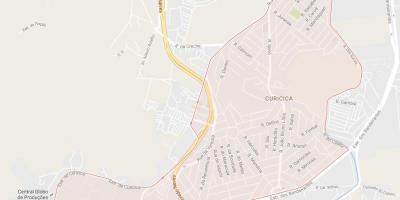 Mappa di Curicica