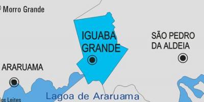 Mappa di Iguaba Grande comune