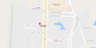 Mappa di Jacarepaguá-Roberto Marinho aeroporto