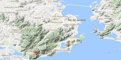 Mappa di Pedra da Gávea