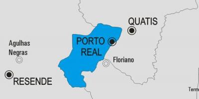 Mappa di Porto Real comune