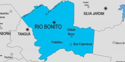 Mappa di Rio das Flores comune