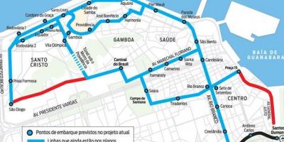 Mappa di VLT Carioca