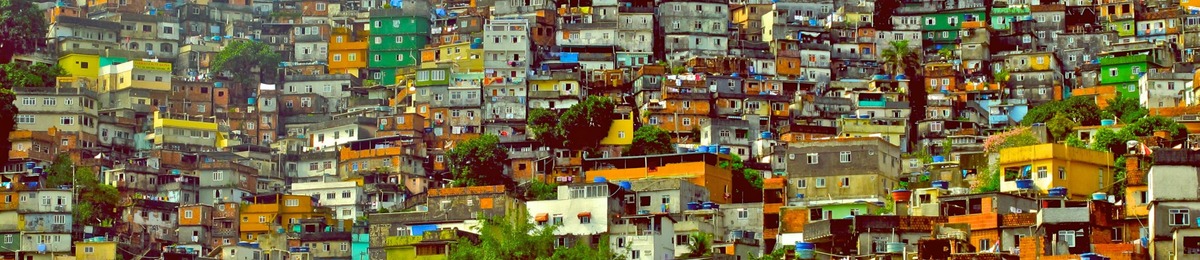 Rio de Janeiro mappe delle Favelas